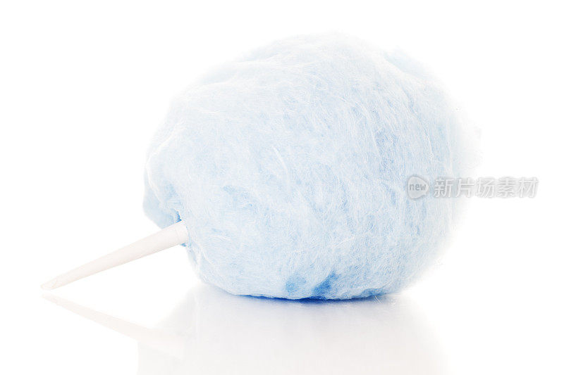 蓝色的棉花糖