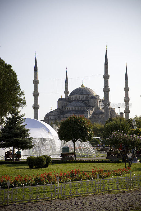蓝色清真寺，伊斯坦布尔