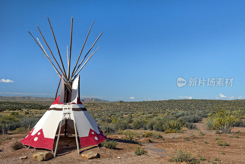 帐篷，北美印第安人迁移的住所