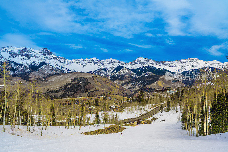 科罗拉多州特柳赖德滑雪场