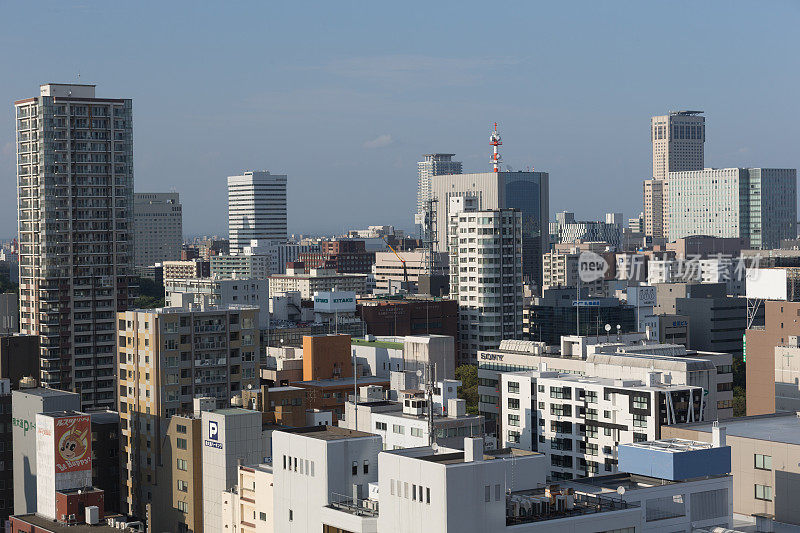 日本札幌天际线