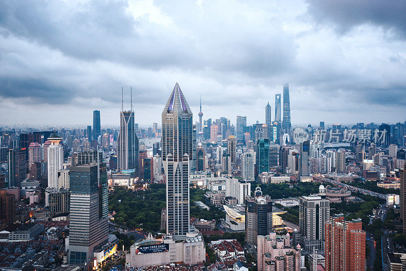 上海的天际线