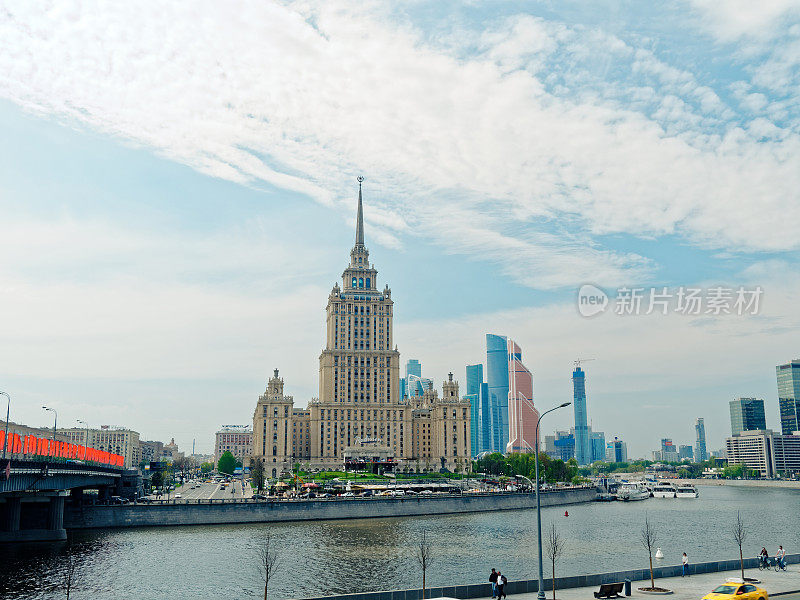莫斯科市中心的景色