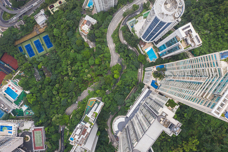 鸟瞰香港