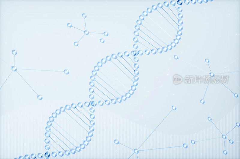 3D渲染微观分子模型