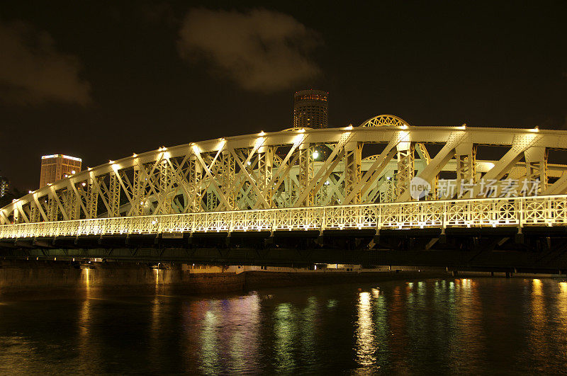 新加坡——安德森大桥夜景