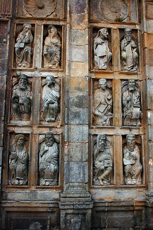 十二使徒在圣地亚哥大教堂