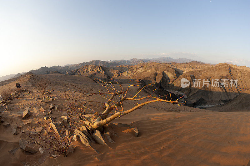 纳米比亚沙漠风景