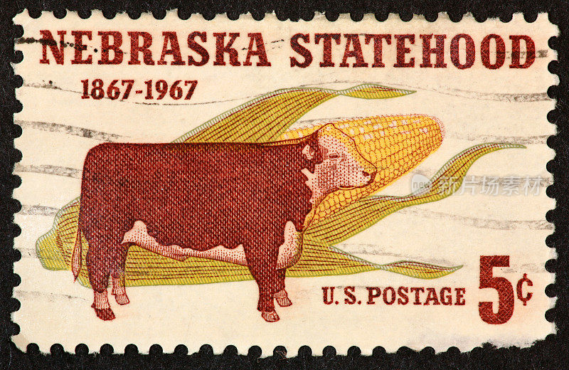 1967年内布拉斯加州身份邮票