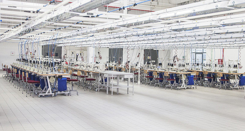 新型纺织工业工厂