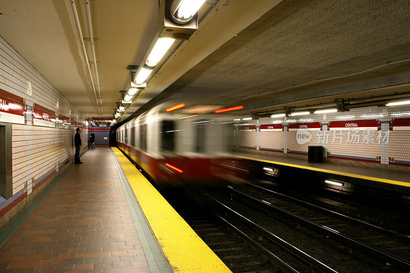 波士顿地铁红线T站