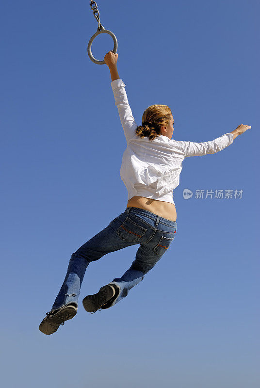 人物:女子空中体操