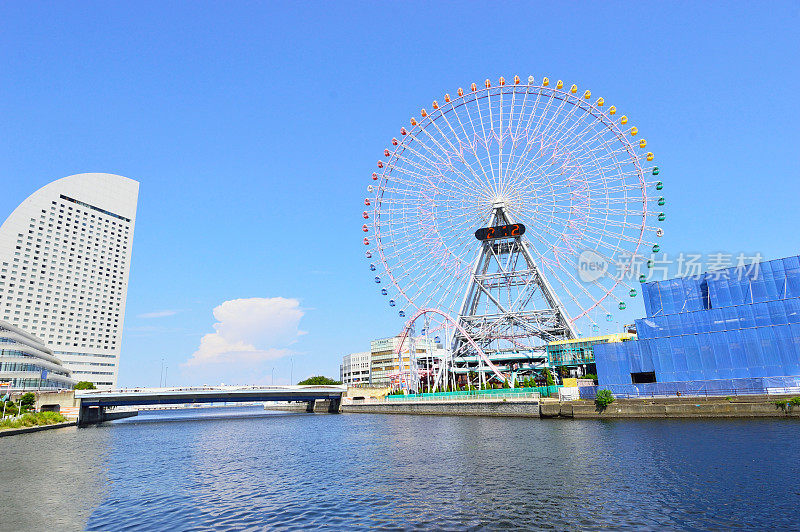 横滨环球桥全景，日本