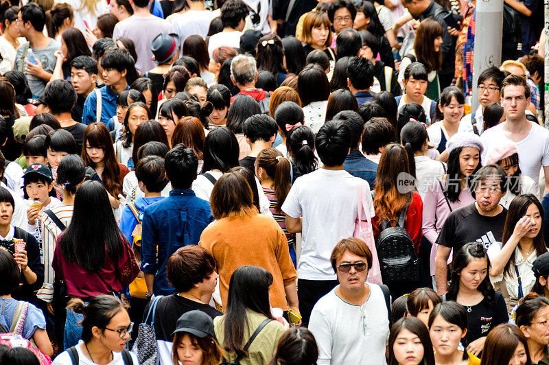 原宿青少年时尚区——日本东京