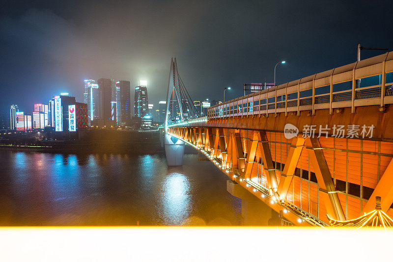 重庆夜桥
