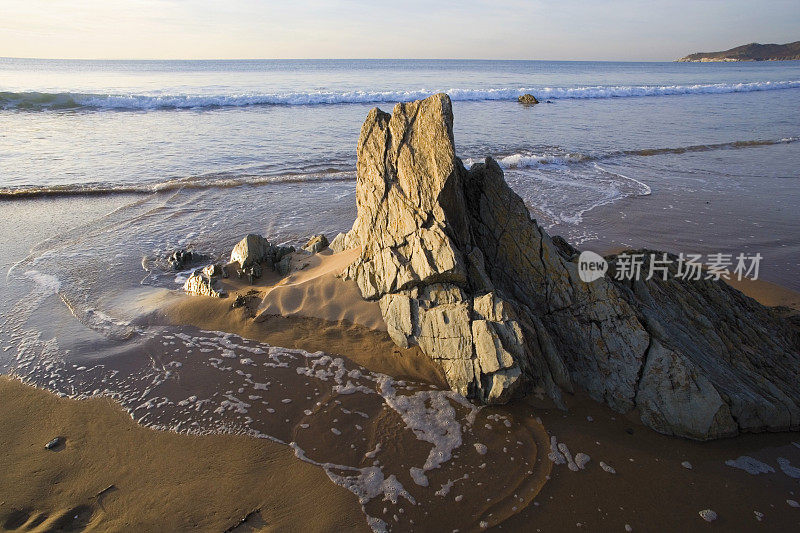 海滩海浪海岸