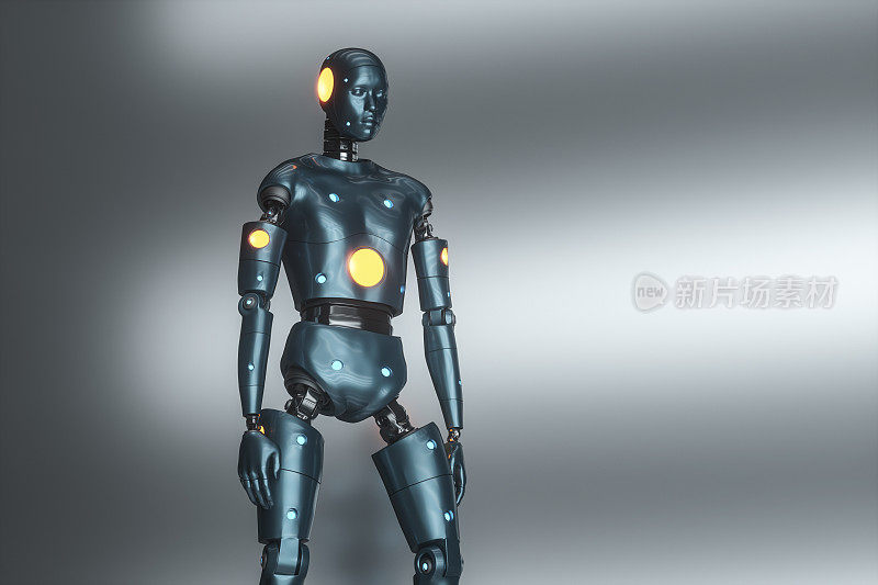 未来的cyborg模型