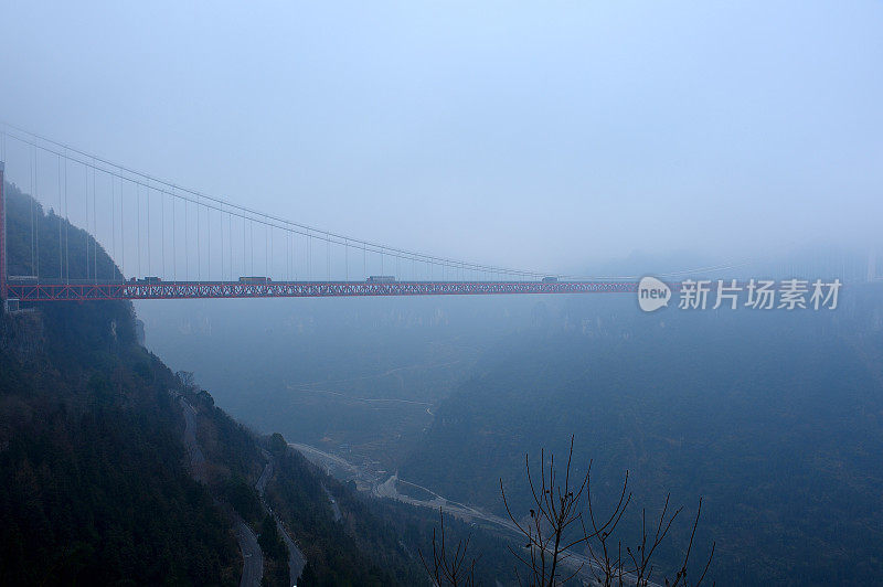 峡谷位于中国湖南西部