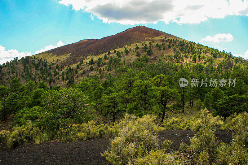 日落火山口火山国家纪念碑-亚利桑那州