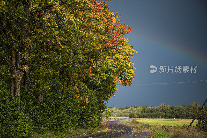 雷雨后