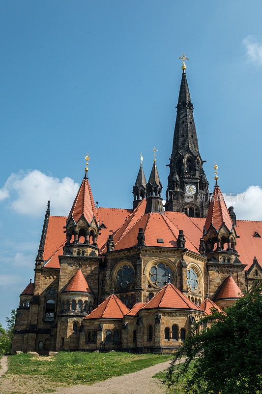 位于德累斯顿的加尼松教堂(Garnisonkirche)看起来像一座中世纪童话般的城堡