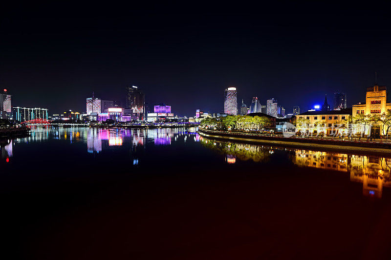 宁波市夜晚