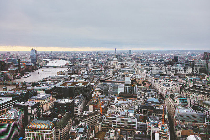 伦敦从上面