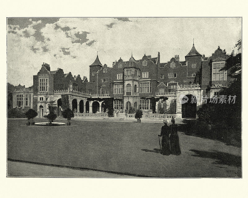 19世纪，伦敦肯辛顿的荷兰之家