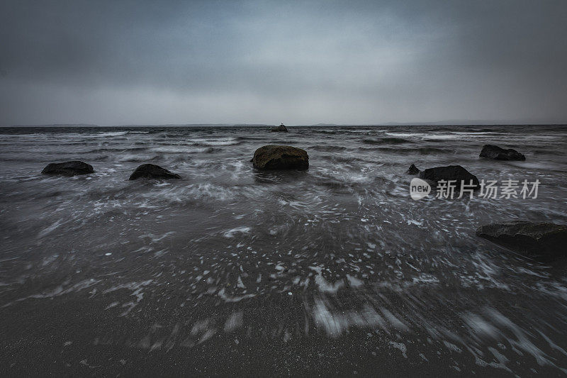 南温哥华岛海岸线