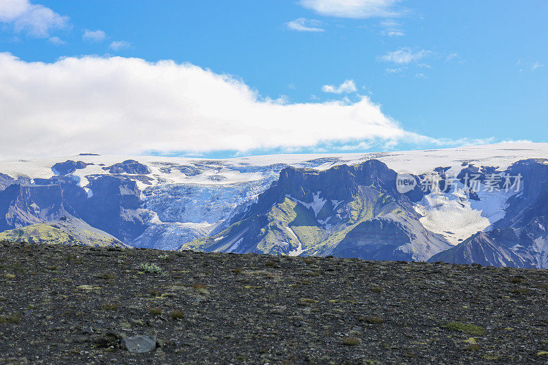 冰岛美丽的火山景观Landmannalaugar山