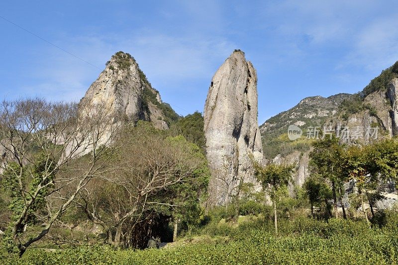 中国浙江省雁荡山