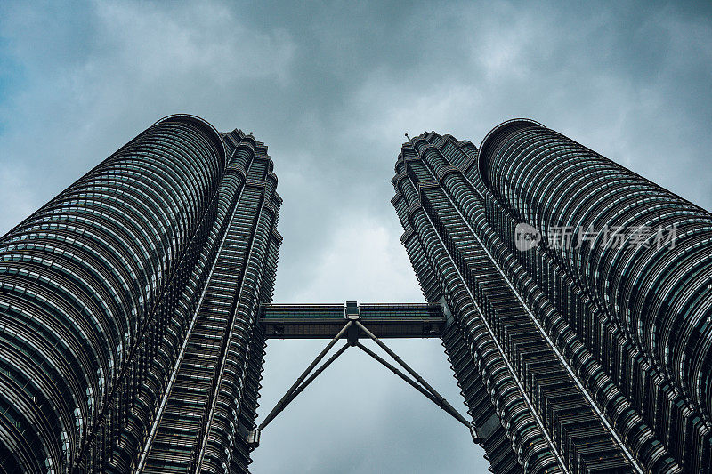 吉隆坡双子塔股票照片