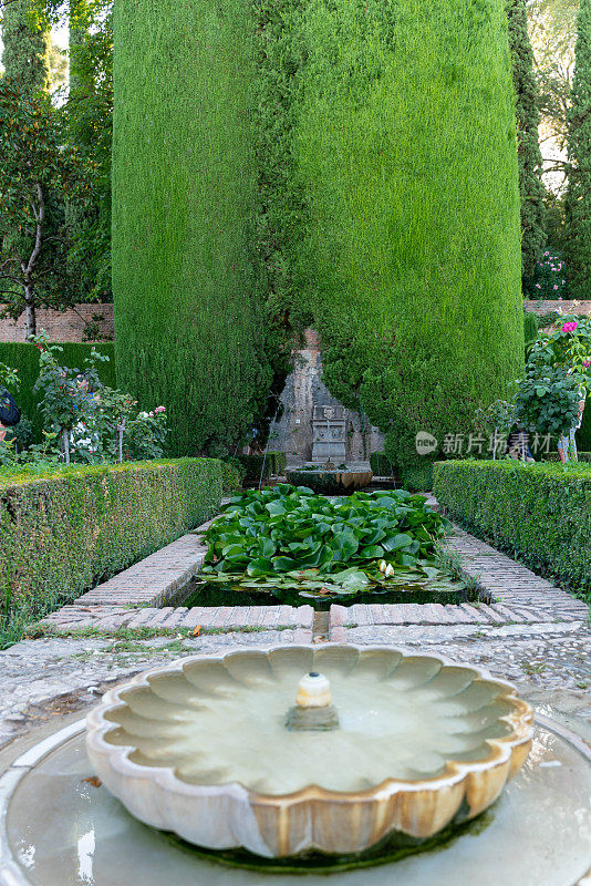 阿尔罕布拉宫花园