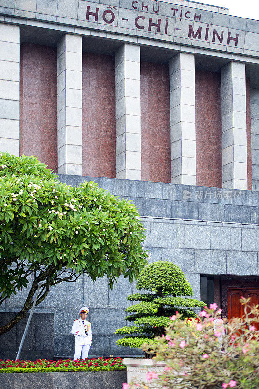 胡志明陵墓，总统花园，河内，越南北部