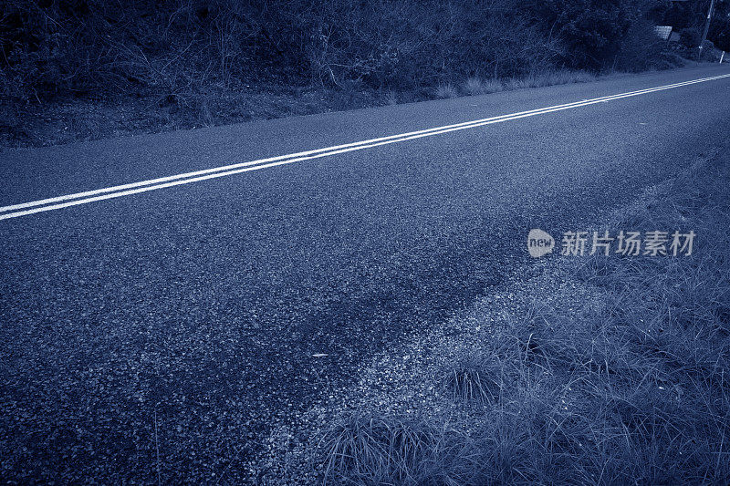 乡村柏油路，澳大利亚