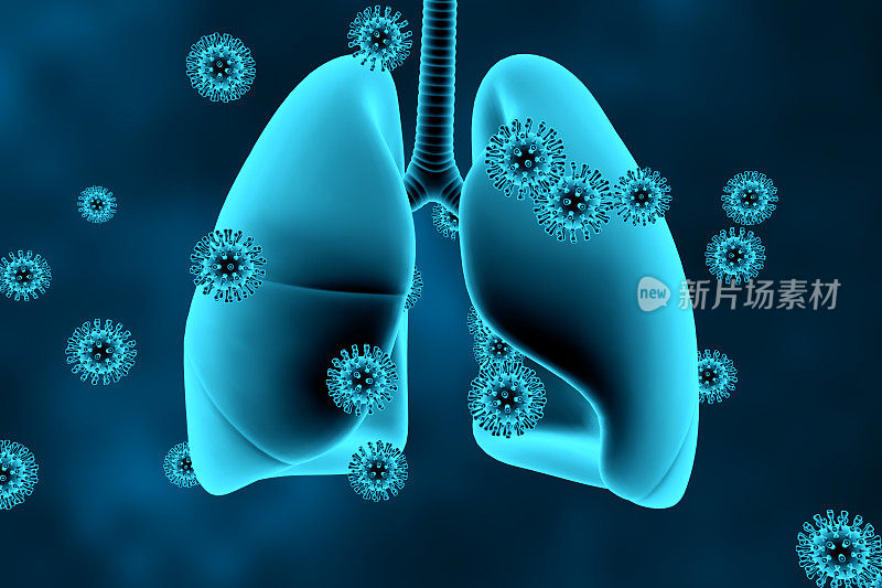 冠状病毒对肺部