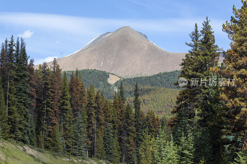 加拿大落基山脉风景