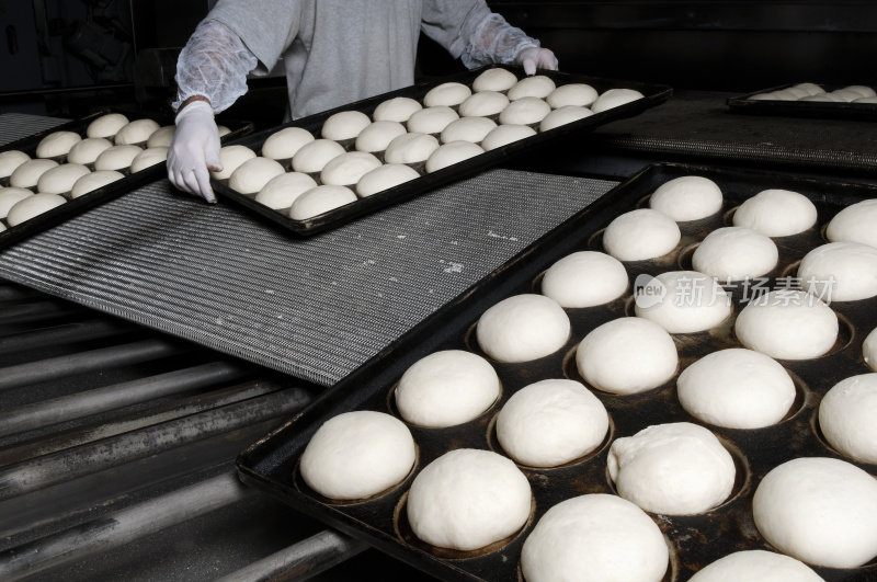 一家工厂烘焙面包的概况