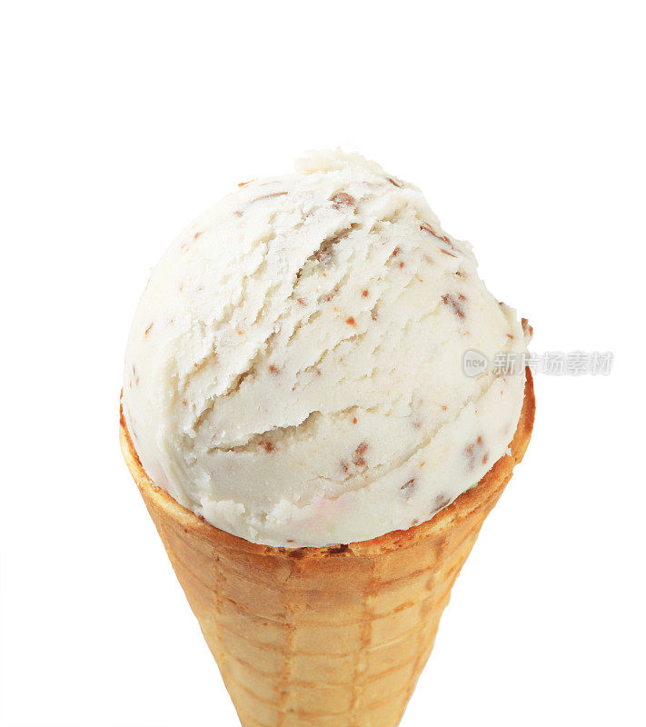 一勺脆饼冰淇淋