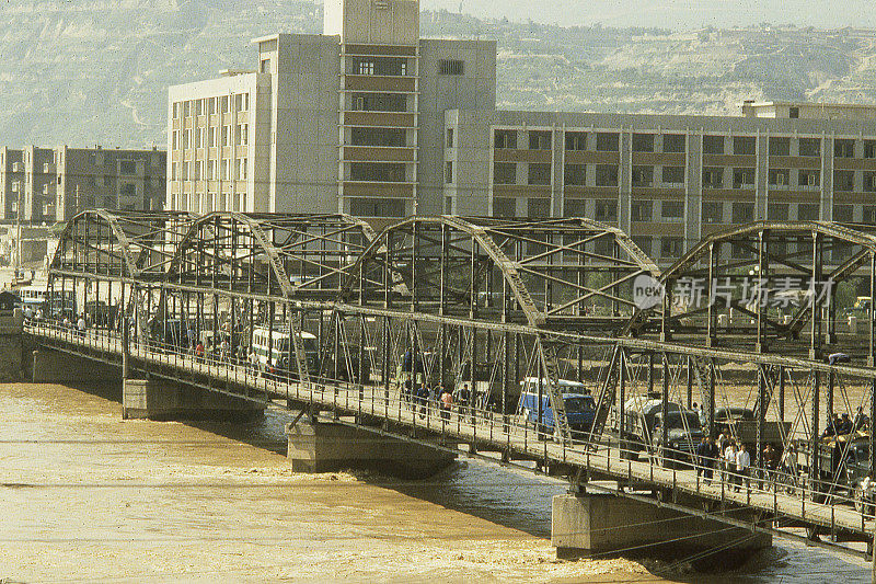 1979年中国甘肃兰州黄河观景桥