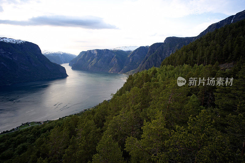 挪威的峡湾