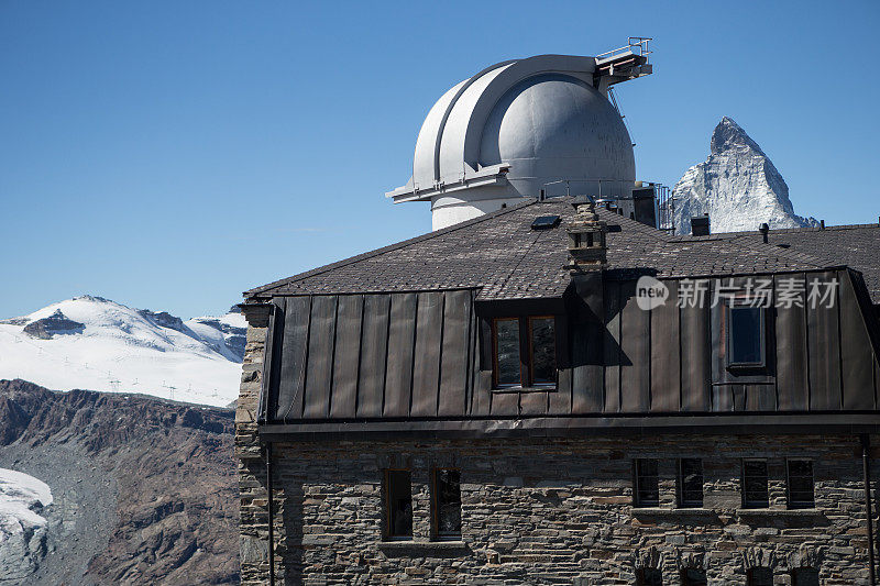 马特洪峰和天文台