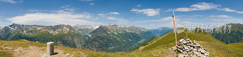 攀登瑞士边境的每一座山