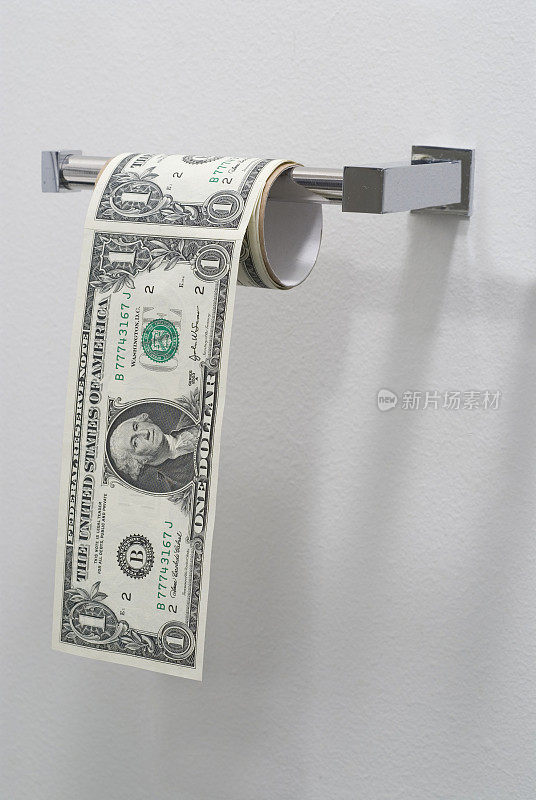美元的厕纸