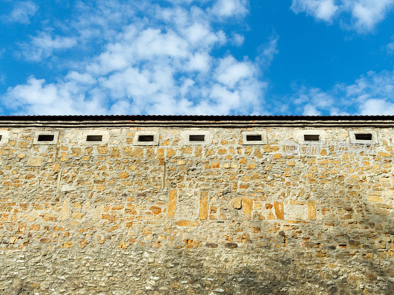 巴伐利亚州安贝格的中世纪古城墙