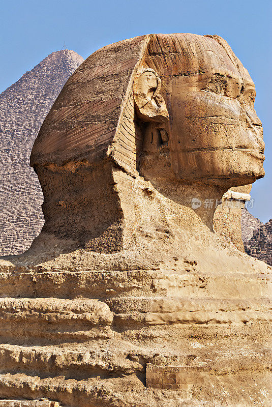 狮身人面像，吉萨，埃及。