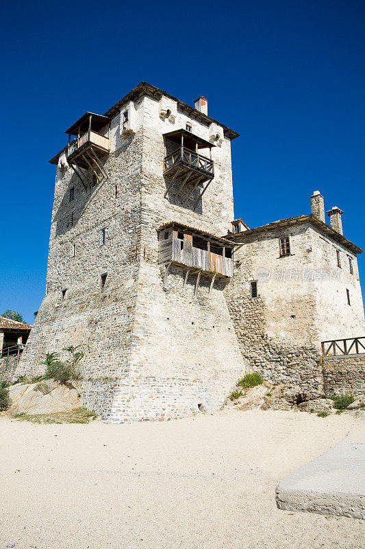 中世纪的塔楼