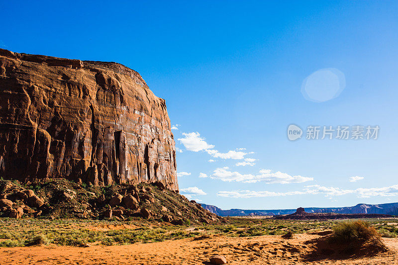 山谷和山丘，纪念碑谷