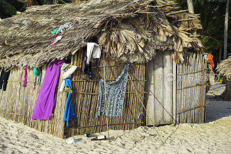 库纳亚拉旅游村舍在圣布拉斯群岛，巴拿马