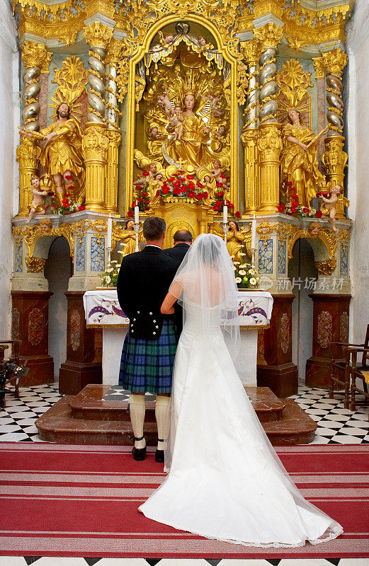 苏格兰的婚礼